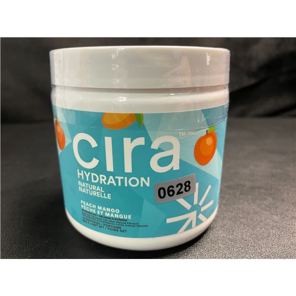 1 Tub of Cira Hydration Mix/Electrolyte Powder; Peach Mango Beverage Mix - 229.5g - New