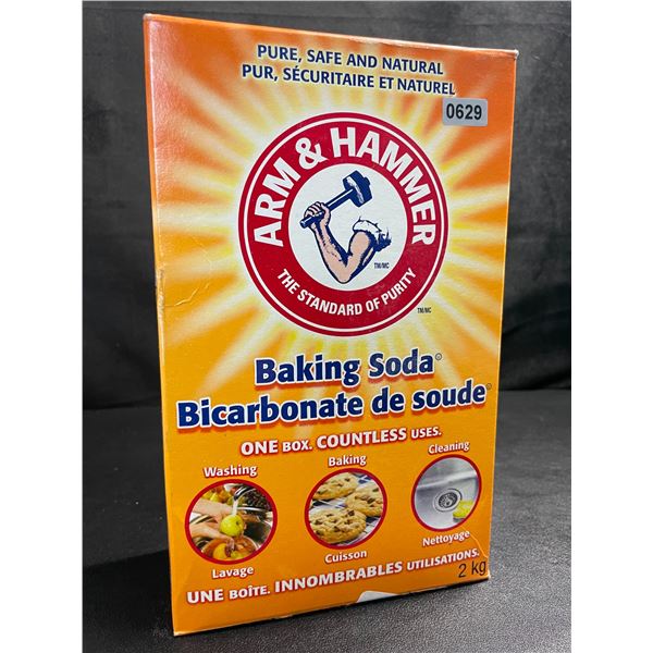 1 Arm & Hammer Baking Soda; Large 2KG Box - New