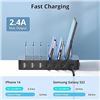 Image 4 : 1 G-Cord 6-Port Multiport 10A USB Charging Station/Docking station for Phones/Tablets - New