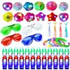 Image 1 : 72PC LED Light-Up Party Set/Glow-In-the-Dark Party Supplies - Brand New