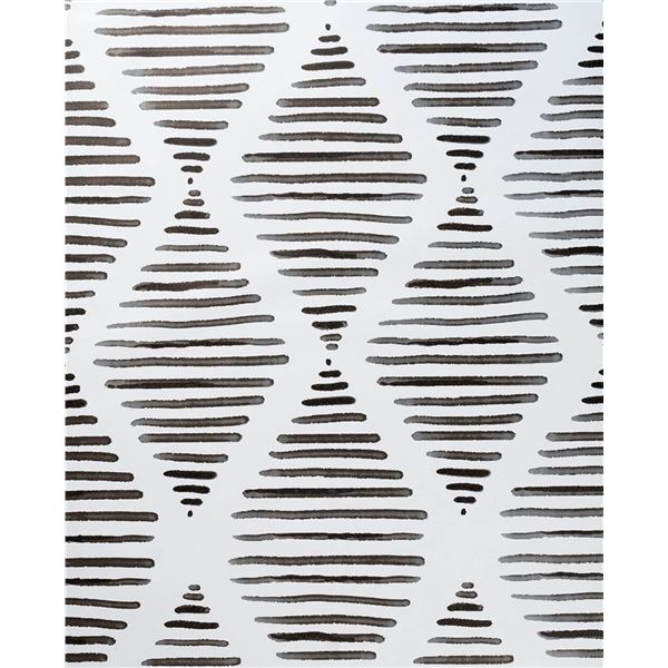 3 Rolls of Patterned Modern Peel and Stick Wallpaper 17.3inch x 393inch - New