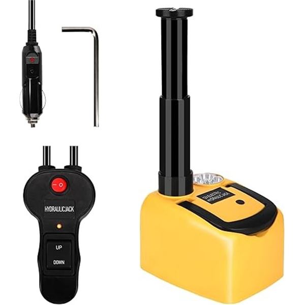 1 ROGTZ 12V Electric Hydraulic Car Jack Kit; 5 Ton Ultra-Portable Auto-Car Lift - New in Box!