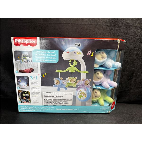 1 Fisherprice Butterfly Dreams 3-in-1 Projection Mobile - New