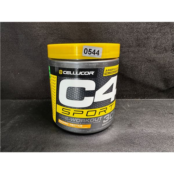 1 Container of Cellucor C4 Sport Pre Workout Powder Mix - 30 Servings 270g - New