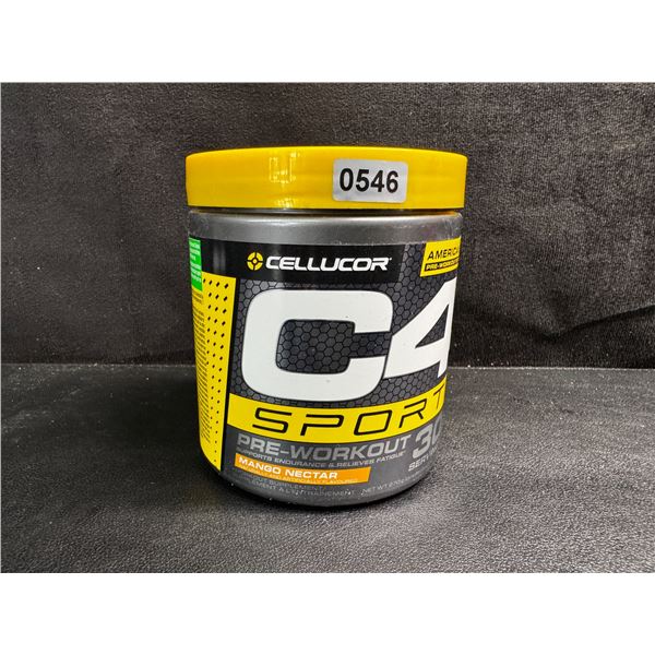 1 Container of Cellucor C4 Sport Pre Workout Powder Mix - 30 Servings 270g - New