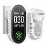 Image 1 : 1 Gedsffati 3-in-1 Carbon Monoxide Detector/Temp/Humidity Detector (Model: PTH-24D) Plug-In; New