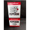 Image 1 : 1 Box of Great Canadian Meat Hot Pepperoni Sticks 18pcsx22g Each - New
