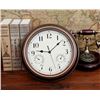 Image 5 : 1 Rsobl 12-Inch Wall Clock with Temp & Humidity Display Meter - Brand New!