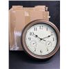 Image 2 : 1 Rsobl 12-Inch Wall Clock with Temp & Humidity Display Meter - Brand New!