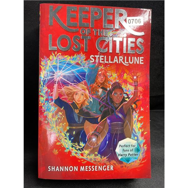 1 Keeper of the Lost Cities: Stellarlune Book by Shannon Messenger (Perfect for Harry Potter Fans!)