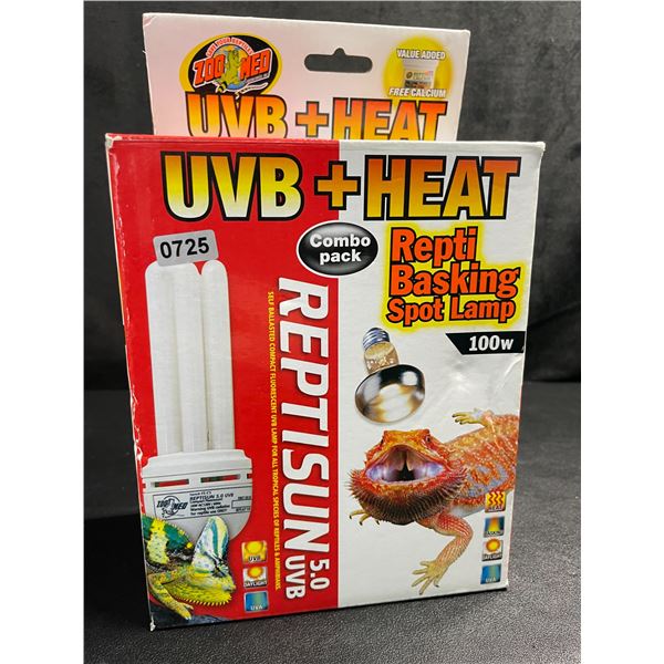 1 Reptisun UVB+Heat Repti Basking Spot Lamp (100W) - Brand New