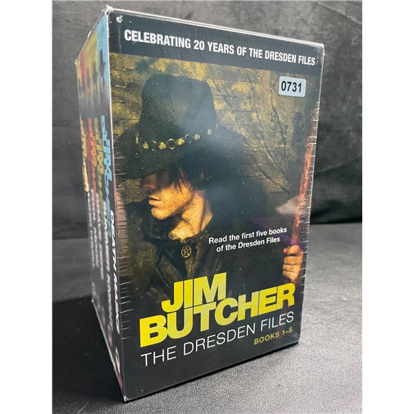 1 "The Dresden Files" Series Book Set by Jim Butcher (Books 1-5) - New Sealed!