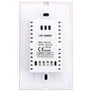 Image 6 : 1 Wall-Mounted Glass Touch Panel LED Dimmer Switch - Brand New
