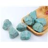 Image 6 : 2 Boxes of Amazonite Natural Raw Crystal Stones (1/2lb Each) - New