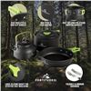 Image 9 : 1 Fortitude21 Camping Cookware Set; 19PC Compact/Lightweight Cookware for Outdoors - New