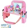 Image 1 : 1 Menzoke Kids Travel Activity Tray/Car Seat Lap Tray/Tablet Holder Tray - New
