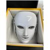 Image 3 : 1 LED Light Therapy 7-Color Beauty Mask for Face; Anti-Aging, Wrinkle Treatment Mask - New