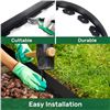 Image 3 : 1 Agtek 46FT Plastic Landscape Edging Kit (1.5in height) No-Dig Garden Edging Kit - New!