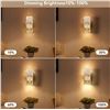 Image 3 : 1 Camuucci Lithium Battery Rechargeable Wall mounted Hallway/Living Room Light with Remote -  New
