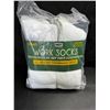 Image 1 : 1 10-Pack of Mens Crew Work Socks by Hot Feet - New
