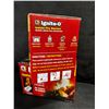 Image 2 : 2 Boxes of Ignite-O Instant Fire Starters for Fireplaces Camping or Burning - New
