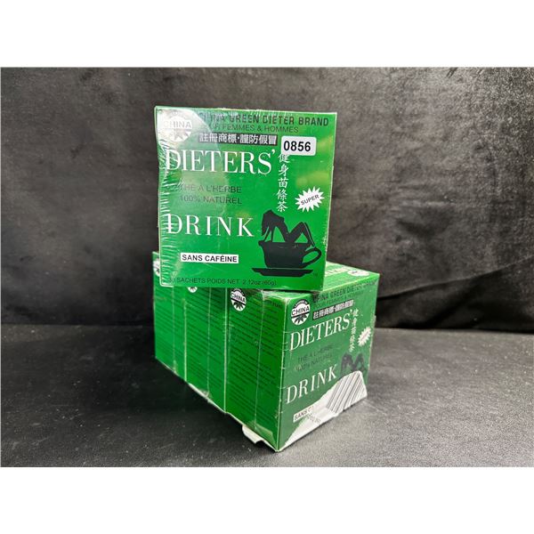 2 3-Packs of Uncle Lees China Green Dieters Nature Herbal Drink Tea - New
