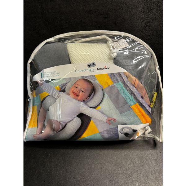 1 CozyDream BabyMoov Newborn Baby Lounger with Built in Headrest - New