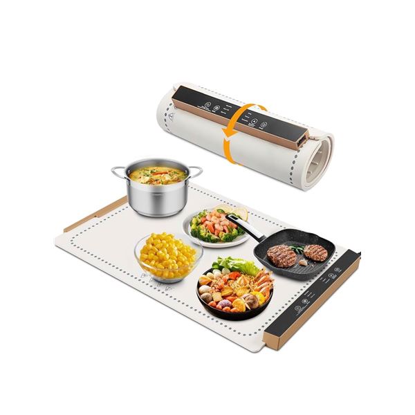 1 Myetasser Electric Flexible Warming Tracy/Cutting Board - New