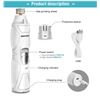 Image 5 : 1 Electric Rechargeable Pet Nail Grinder with 6hr Work Time - New