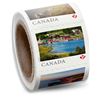 Image 1 : 1 Roll of 100PCS Canada Permanent Domestic Rate Mail/Shipping Stamps - New