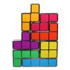 Image 2 : 1 Magic Block Stackable Illuminated LED Brick Game and Night Light - New