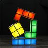 Image 4 : 1 Magic Block Stackable Illuminated LED Brick Game and Night Light - New