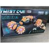 Image 1 : 1 Twisted Car Transformer-Style Stunt Car/Remote Control 4WD Car Toy - Brand New