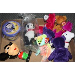 Box of Beenie Babies