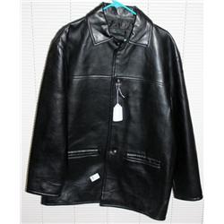 Black Leather Coat