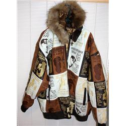 6 XL Tupac Leather Jacket