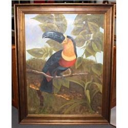 Framed Oil on Canvas by Jinny L.