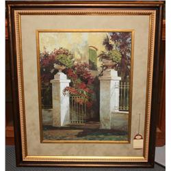 Framed Print of Open Gate