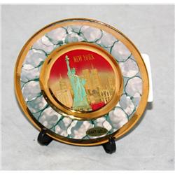 24kt. Gold Edged Chokin Art of New York