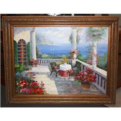 Framed Oil Painting
