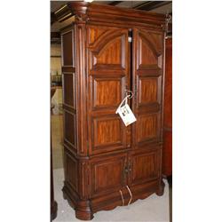 Pulaski Hand Crafted Sectional Armoire--New