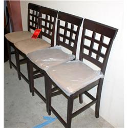 4 Chairs -- New