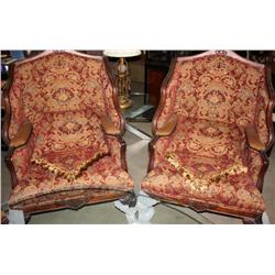2 Large Antique Design Chairs