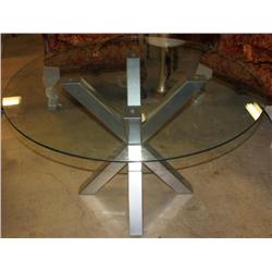 3 Glass Tables Made by Hooker