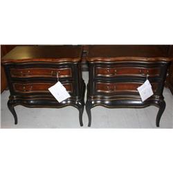 2 New Black & Brown Night Stands-- New
