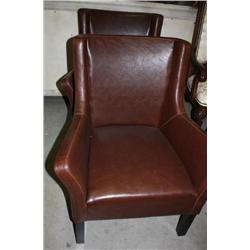 2 Brown Living Room Chairs