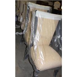 Set Of 2 Padded Dinning Chairs