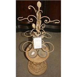 4 Bottle Center Piece Wine Holder