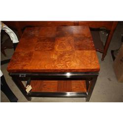 Stone Top Look End Table