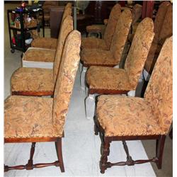 8 Highback Cushioned Chairs
